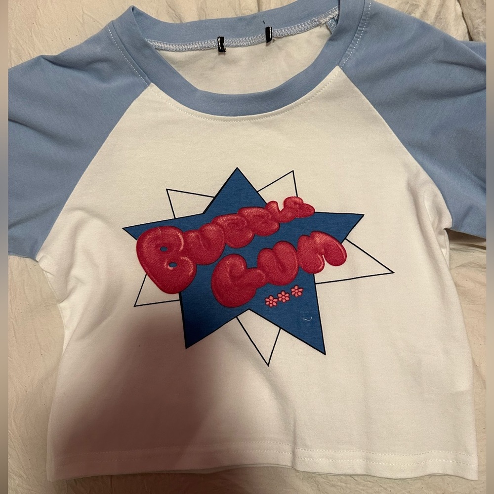 bubblegum crop top